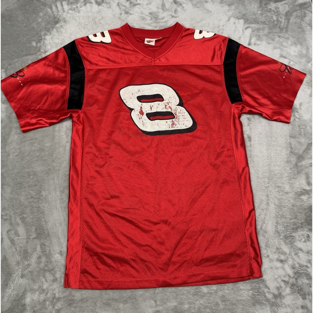 Vintage Nascar Dale Earnhardt Jr #8 Jersey Size Medium Winners Circle Distressed